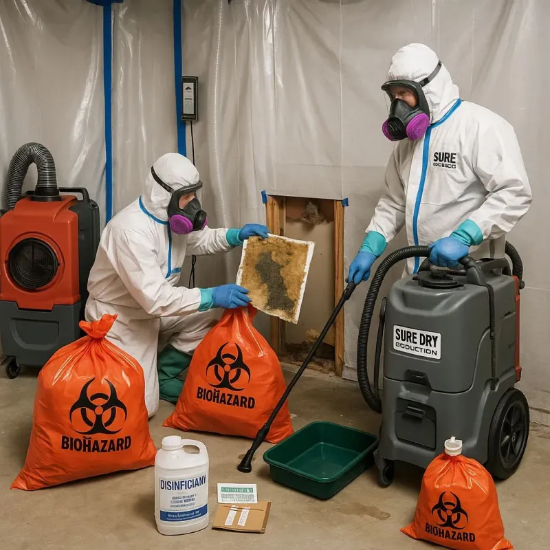 Contaminated Water Handling Protocols process in Lakeside, CA