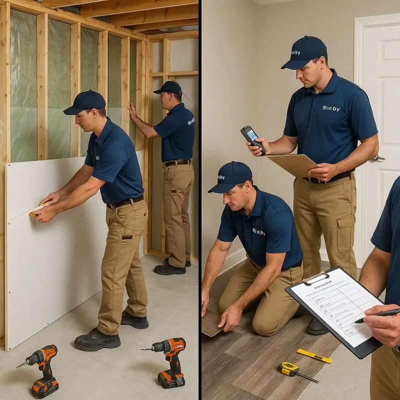 Repairs and Reconstruction process in Lakeside, CA